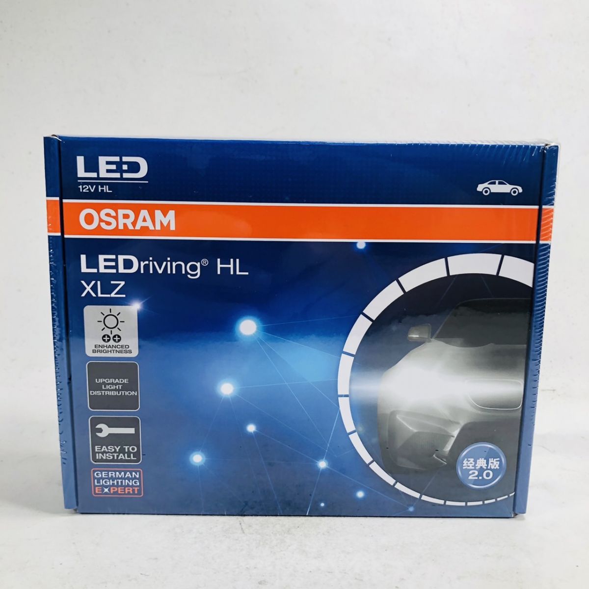 OSRAM LEDriving 迅亮者經典版 6000K LED 車燈 H4 (藍盒)