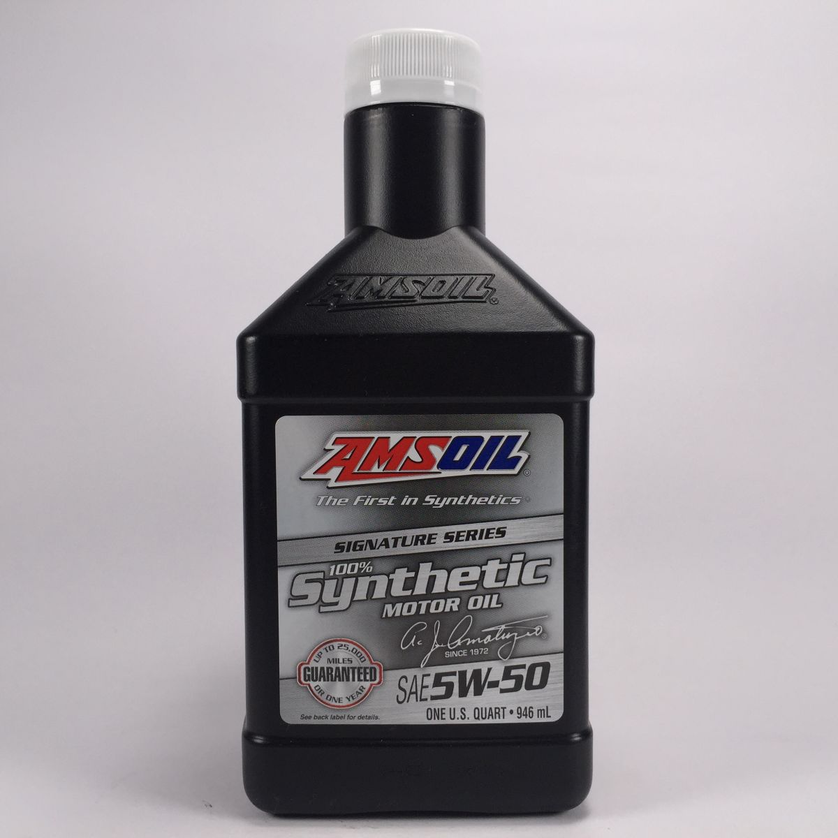 AMSOIL Signature Series 5W-50 全合成機油 白蓋 (AMR)