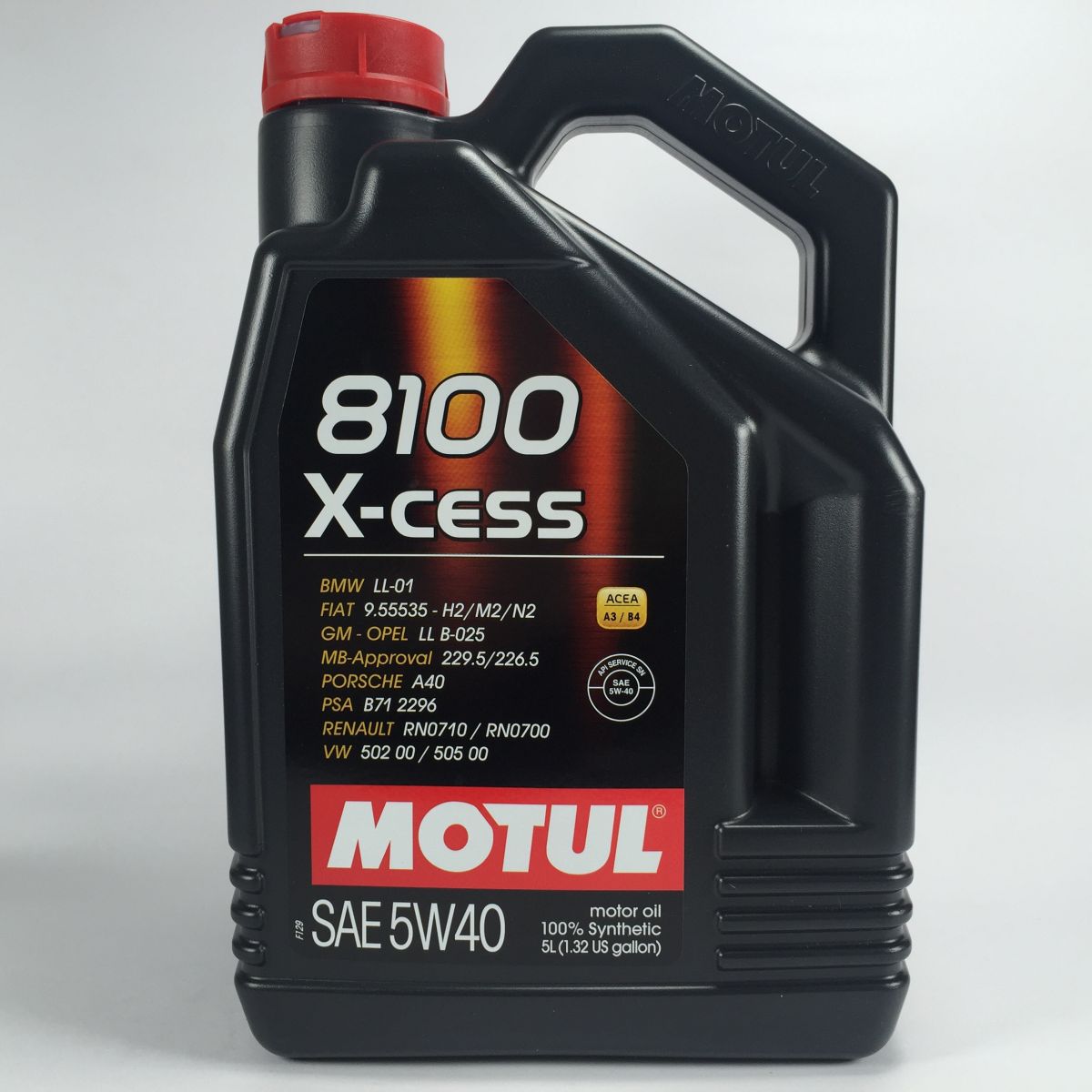 MOTUL 8100 X-CESS 5W-40 全合成機油 5公升裝