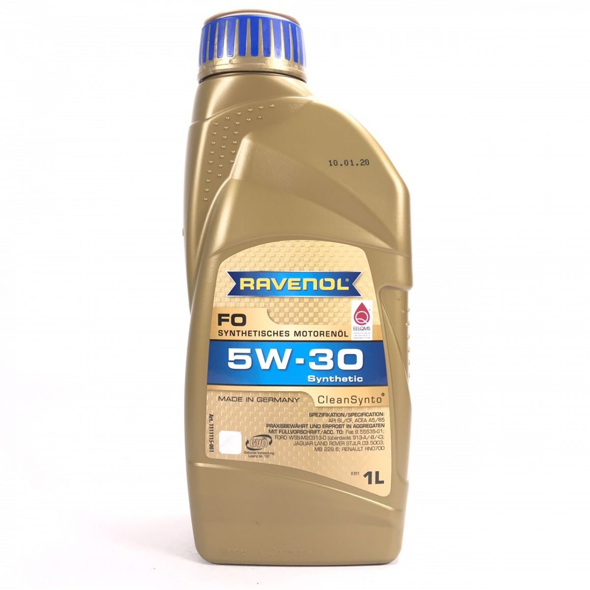 RAVENOL FO 5W-30 合成機油 1L