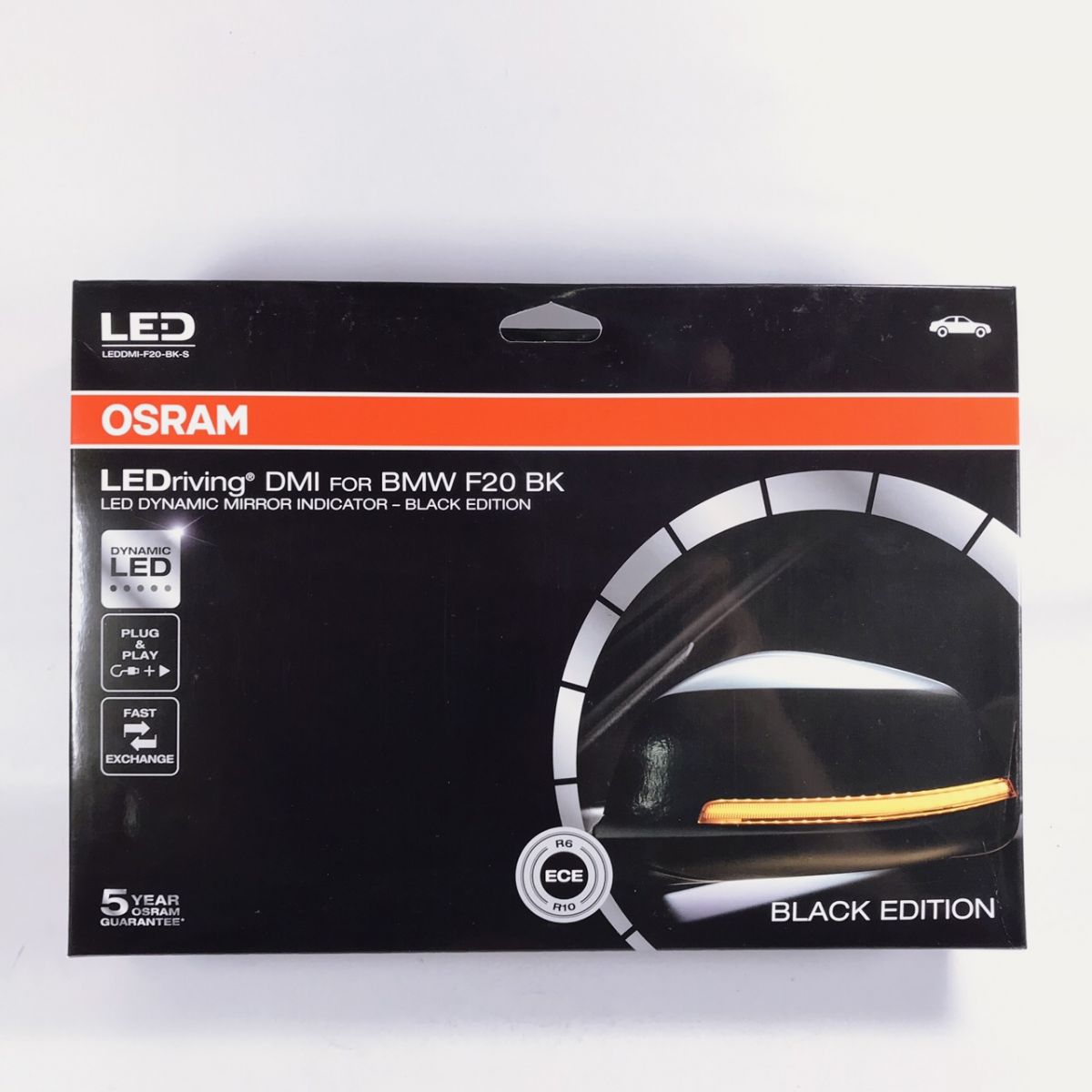 OSRAM LED 流水方向燈 流水燈 BMW F20 BK 黑色