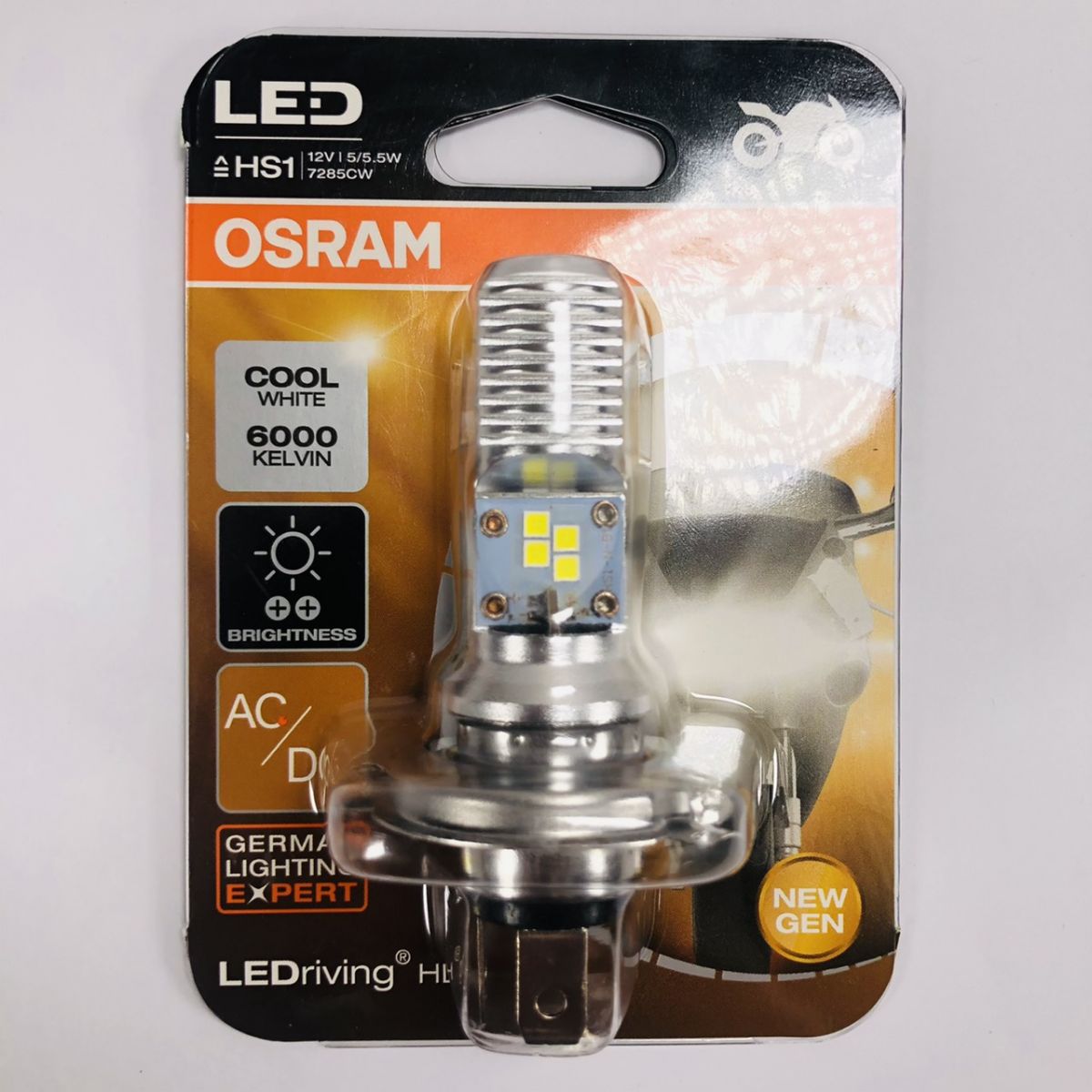 OSRAM LED 6000K 白光 HS1 機車大燈