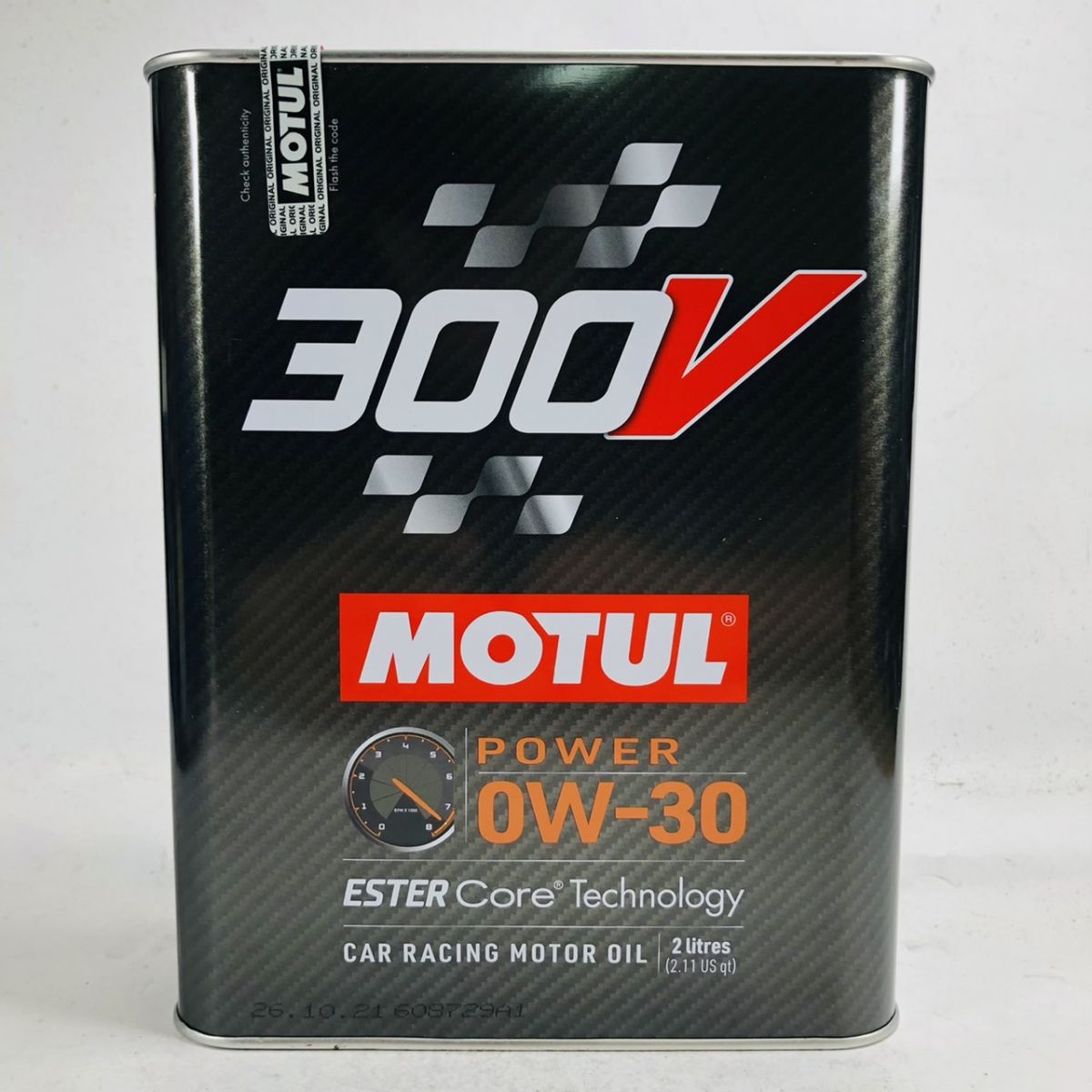 MOTUL 300V POWER 0W-30全合成酯類機油2L (黑鐵罐)-機油倉庫商務平台
