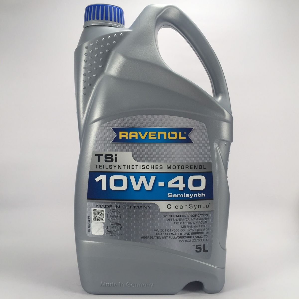 RAVENOL Tsi 10W-40 合成機油 5L包裝 (凹罐出清)